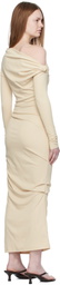 Paris Georgia Beige Elemental Manahou Midi Dress