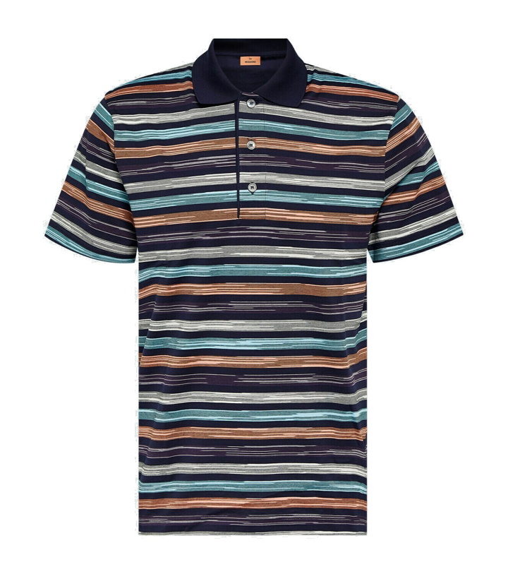 Photo: Missoni Striped cotton polo shirt