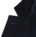 Officine Generale - Slim-Fit Unstructured Cotton-Blend Corduroy Blazer - Blue