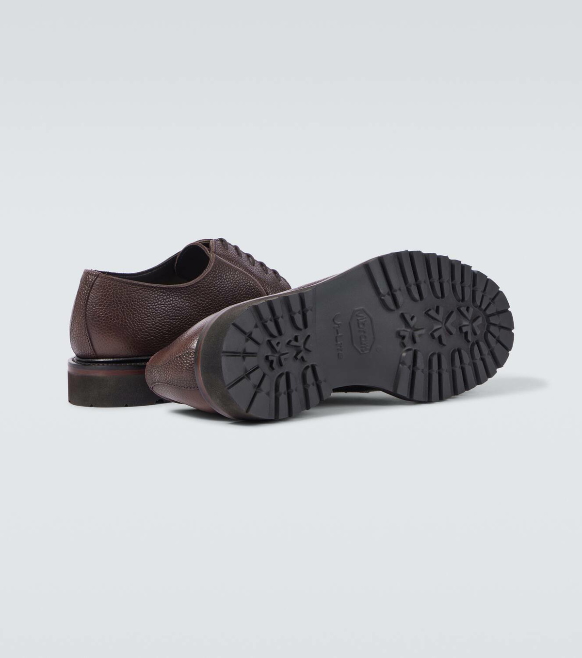 George Cleverley Archie leather Derby shoes