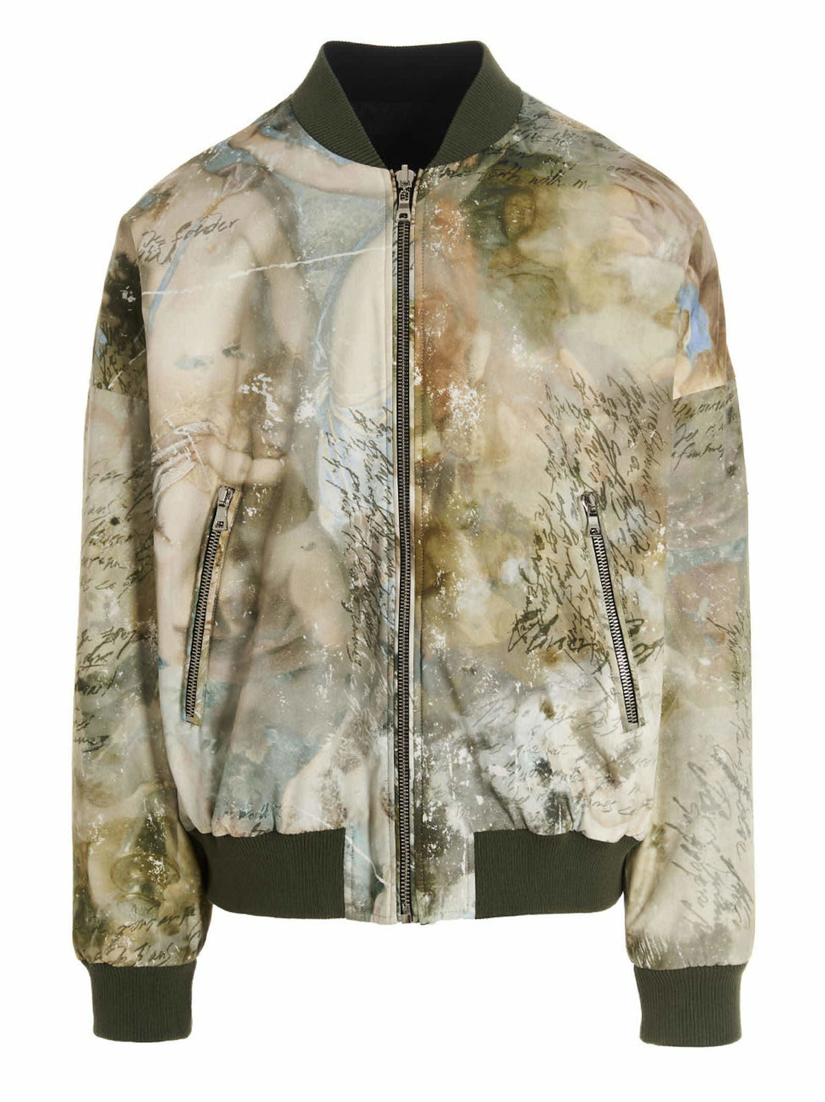 Balmain - Embroidered Satin Bomber Jacket - Men - Black Balmain