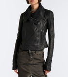 Rick Owens Leather biker jacket