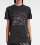 Marant Etoile Zoeline printed cotton jersey T-shirt