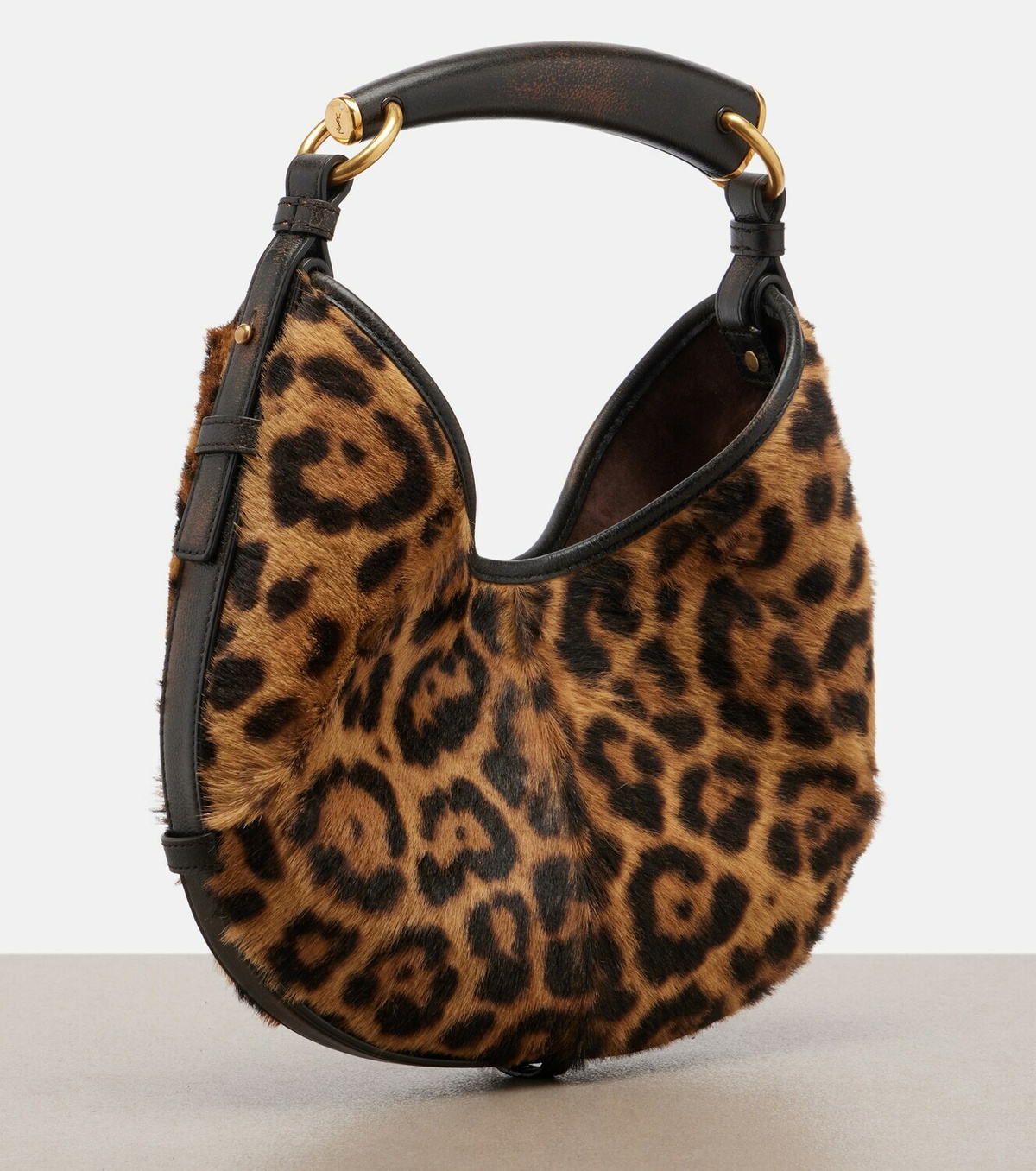 Saint Laurent Mombasa Small calf hair shoulder bag