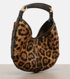 Saint Laurent Mombasa Small calf hair shoulder bag