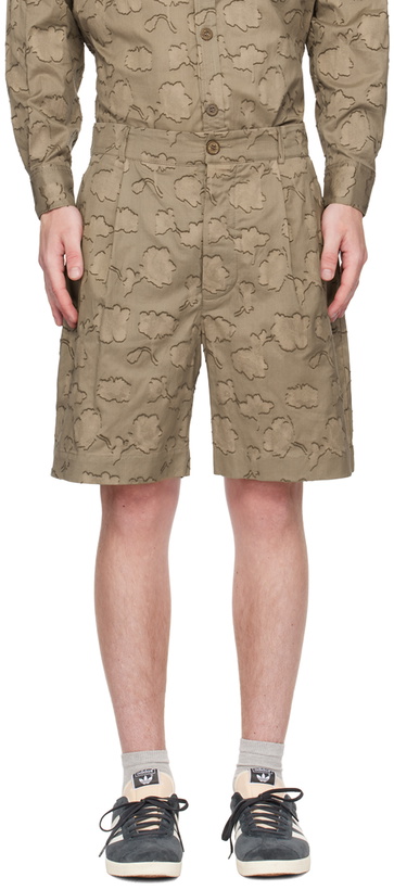 Photo: XENIA TELUNTS Brown Bini Shorts