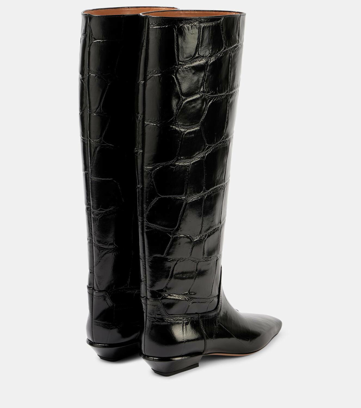 Paris Texas Bettina croc-effect leather boots Paris Texas