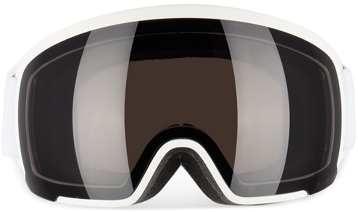 Photo: POC White Orb Clarity Snow Goggles