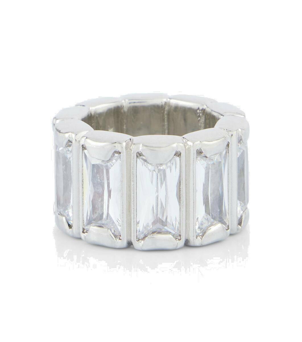 Jil Sander Crystal-embellished ring Jil Sander