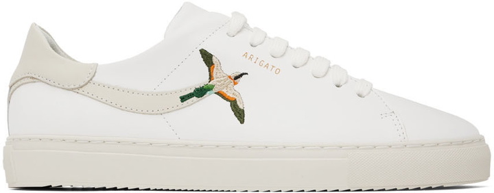 Photo: Axel Arigato White Clean 90 Stripe Bee Bird Sneakers