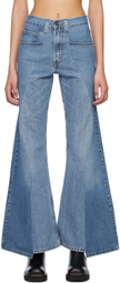 Gabriela Hearst Blue E.L.V. DENIM Edition Foster Jeans
