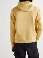 Nike - Sportswear Club Logo-Embroidered Cotton-Blend Jersey Hoodie - Yellow