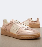 Valentino Garavani Upvillage metallic leather sneakers