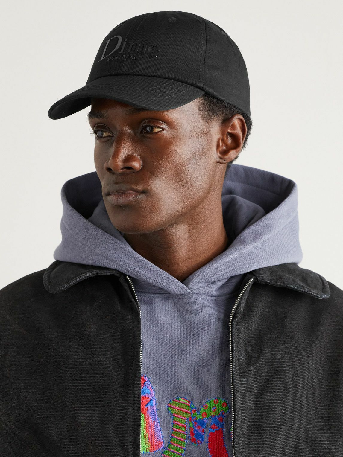 DIME - Logo-Appliquéd Cotton-Twill Baseball Cap Dime