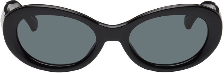 Photo: Dries Van Noten Black Linda Farrow Edition 211 C1 Sunglasses