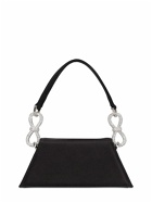 MACH & MACH - Mini Samantha Satin Top Handle Bag W/bow