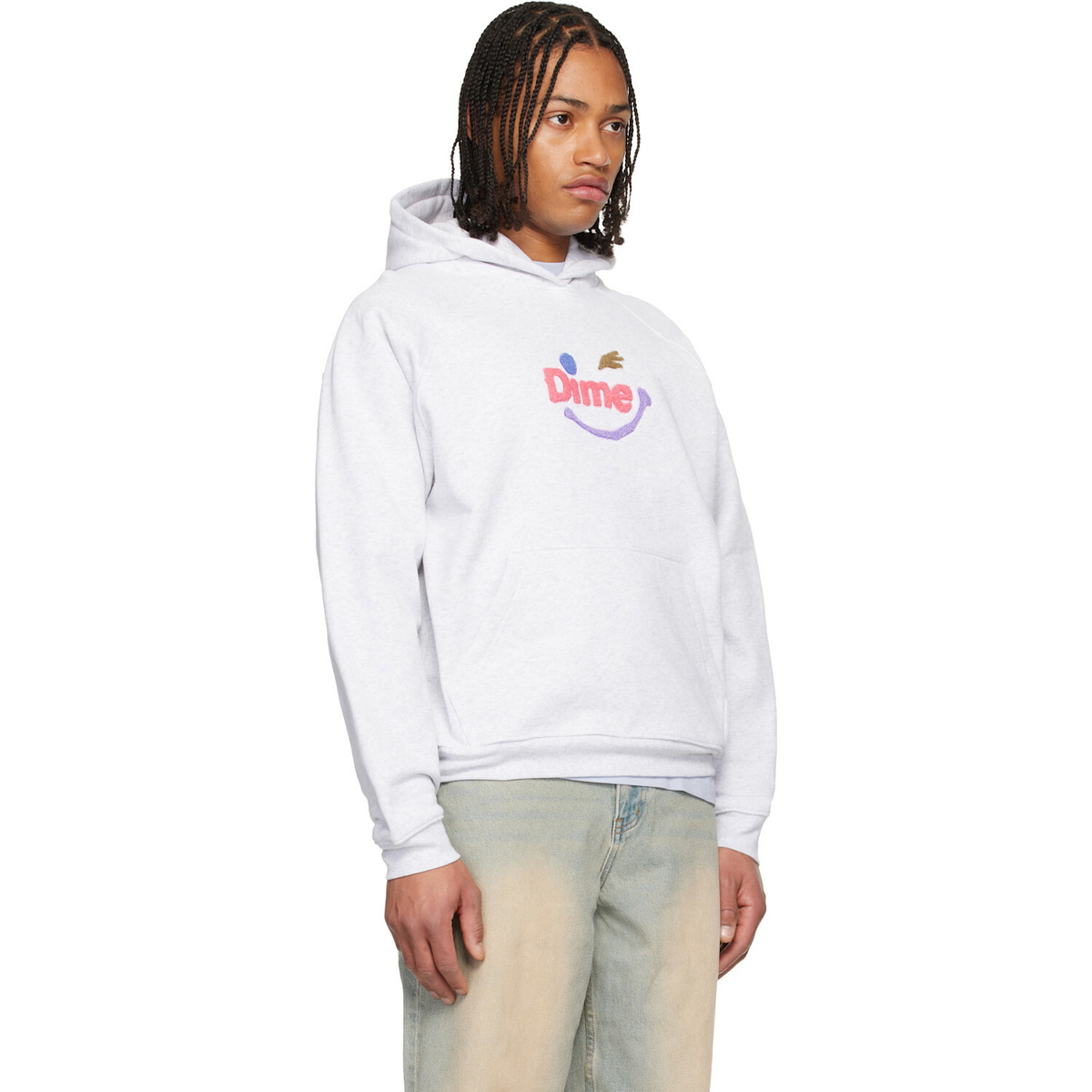 Dime Gray Winky Hoodie