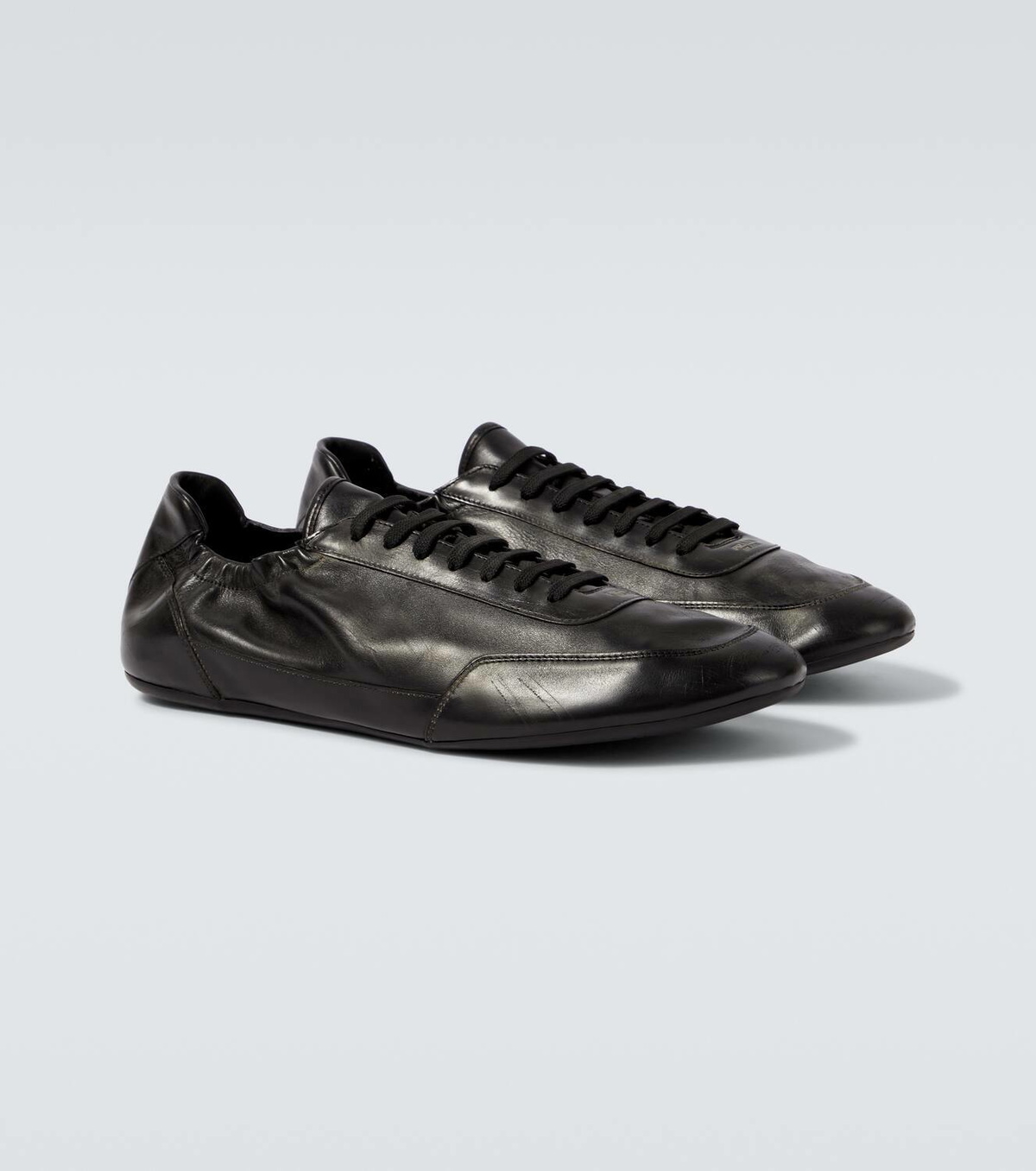 靴 Prada collapse sneakers 6 1/2 Prada Collapse Leather Sneakers | Neiman Marcus