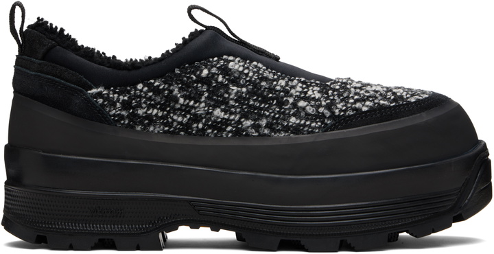 Photo: Diemme Black & White Badia Basso Shearling Sneakers