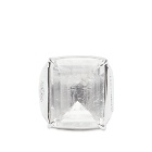 Ambush Men's Square Cut Stone Ring in Transparent