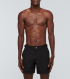 Alexander McQueen Logo swim shorts