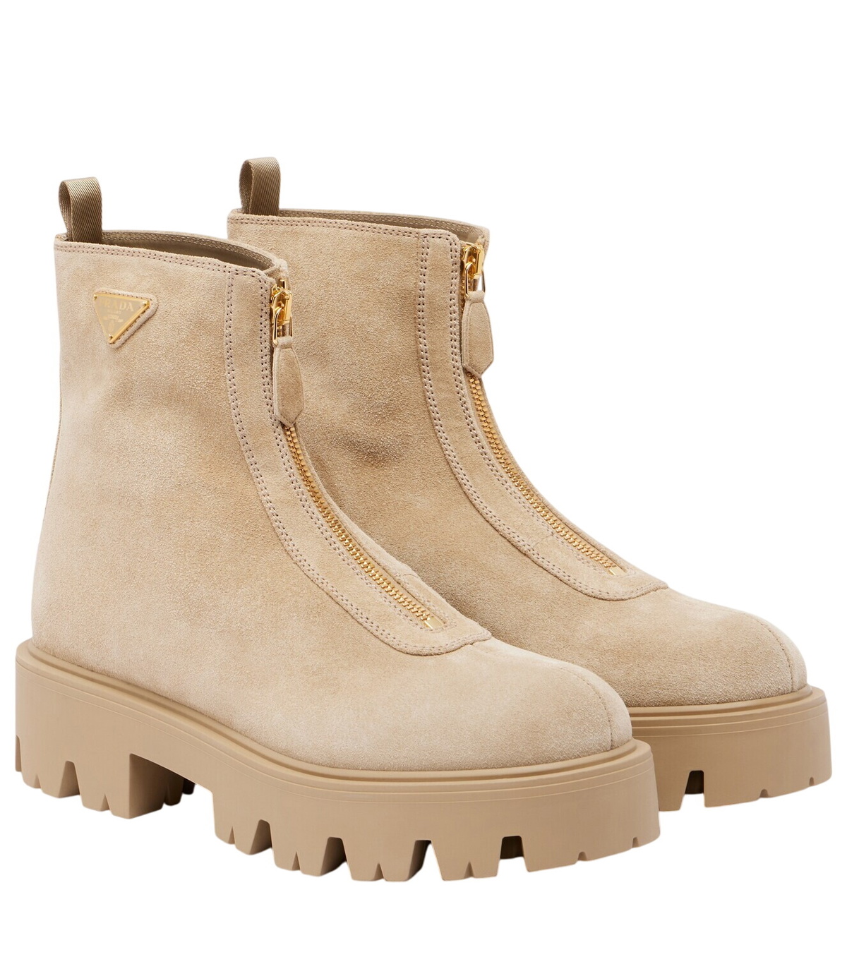 Prada Burgundy Buckle Over-the-Knee Boots Prada