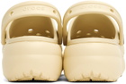 Crocs Off-White Classic Platform Clogs