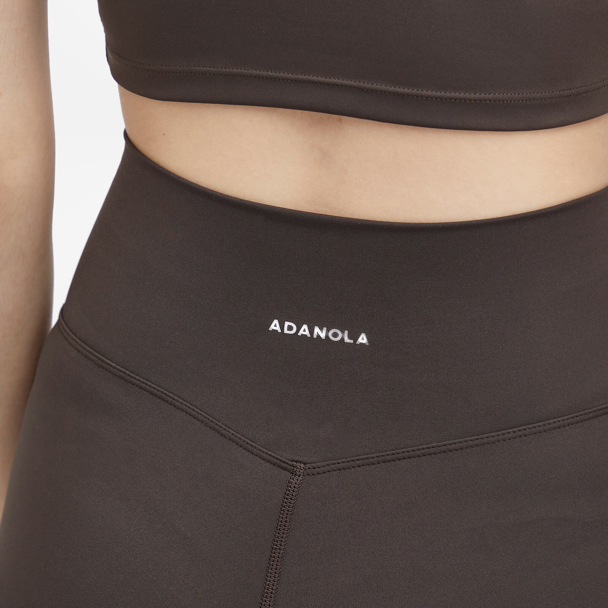 Adanola Women's Ultimate Crop Cycling Shorts in Coffee Bean