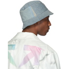 Off-White Blue Denim Arrows Bucket Hat