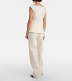 Proenza Schouler Zee high-rise scuba straight pants