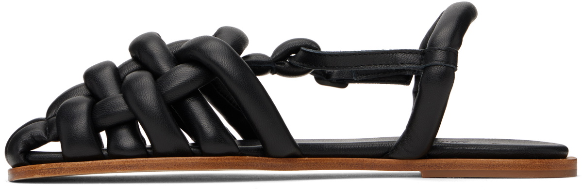HEREU Black Cabersa Sandals