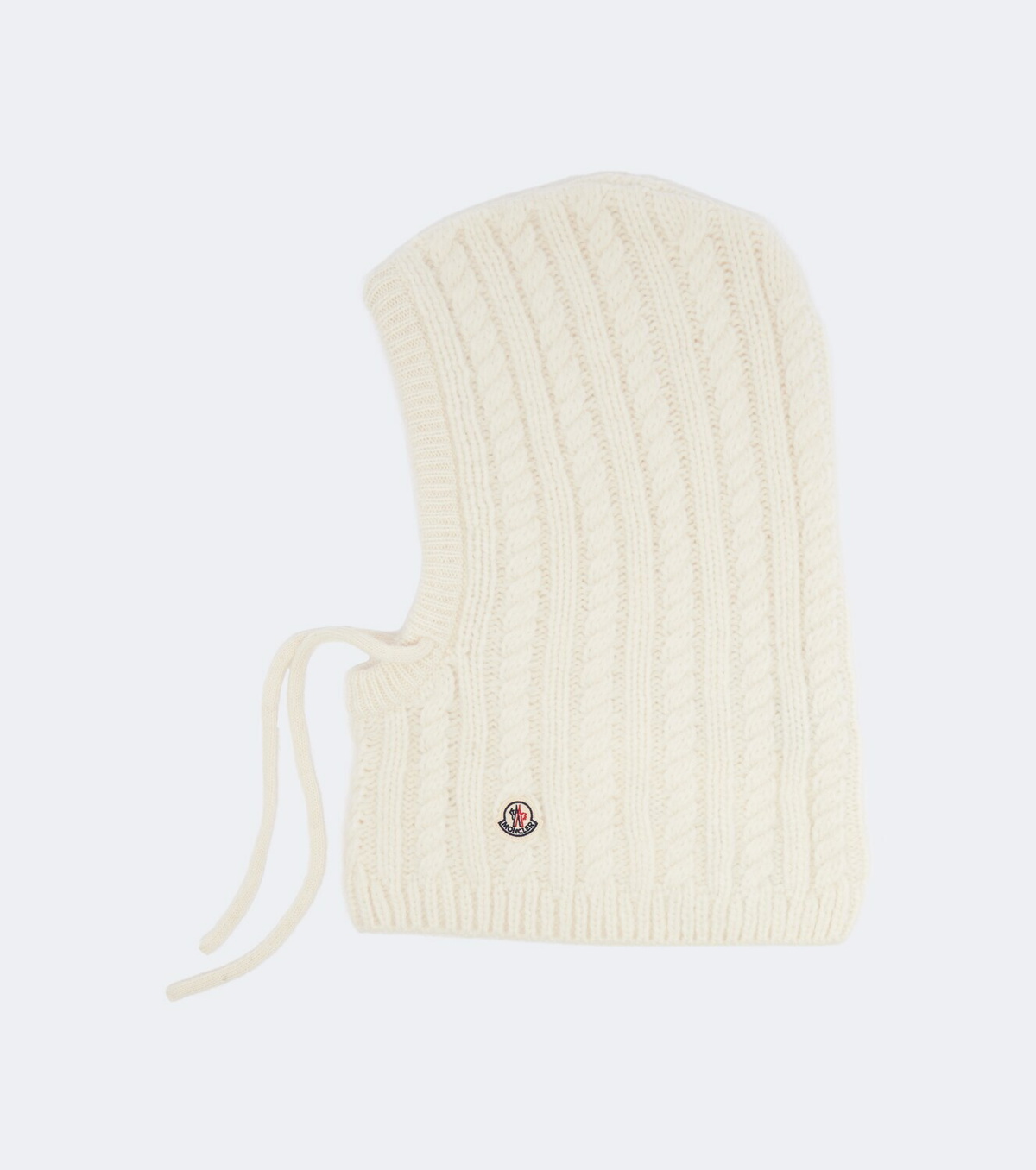 Moncler Cable-knit alpaca and wool-blend balaclava