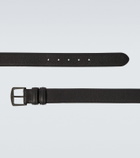 Loro Piana Alsavel leather belt