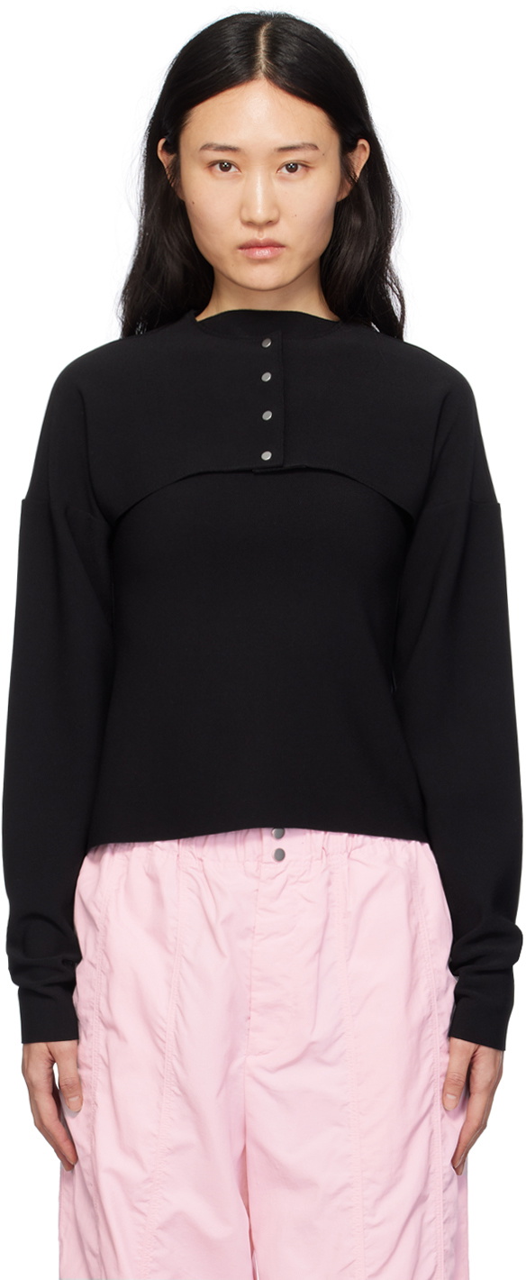 Birrot Black Lay2 Bolero Cardigan