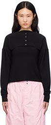 Birrot Black Lay2 Bolero Cardigan