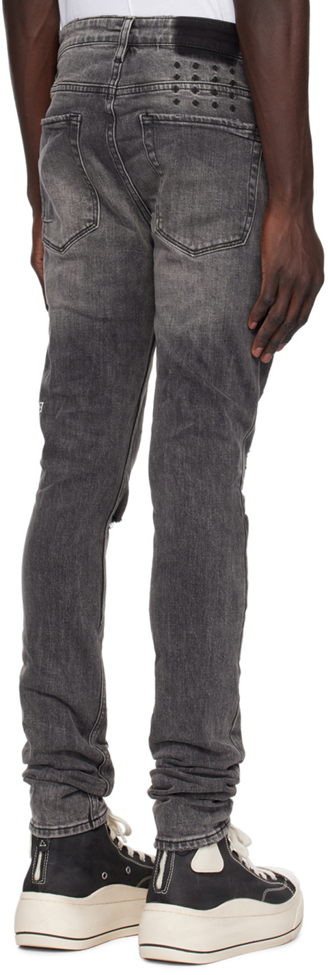 Ksubi Gray Van Winkle Angst Trashed Jeans Ksubi