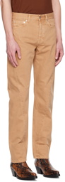 Séfr Brown Twisted Jeans