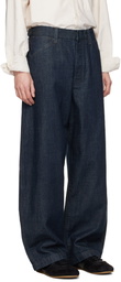 LEMAIRE Blue Maxi Workwear Jeans