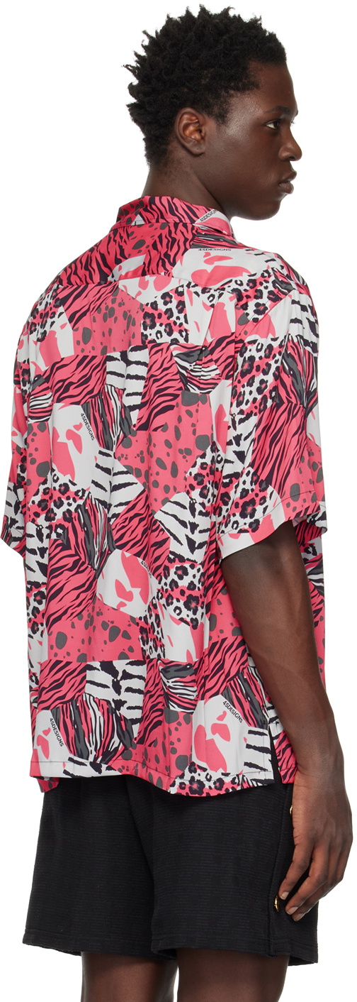 4SDESIGNS Pink Wide Shirt