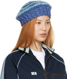 Nicholas Daley Blue & Green Spiral Beret