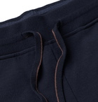 Loro Piana - Wish Virgin Wool-Blend Jersey Sweatpants - Blue