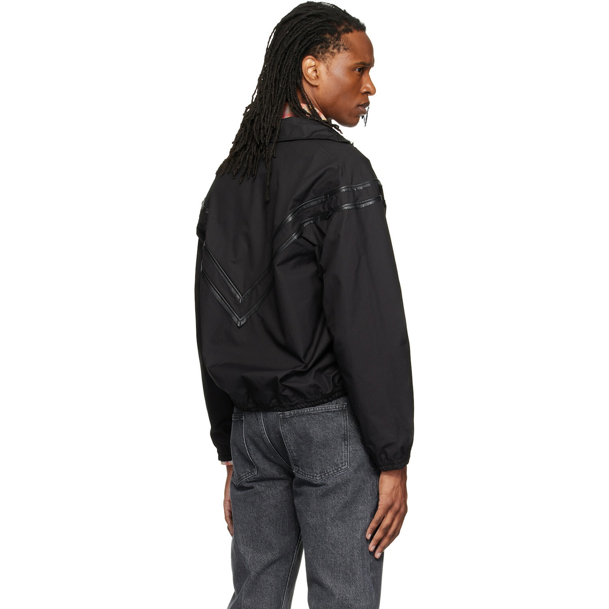 Stefan Cooke Black Pinking Corded Jacket