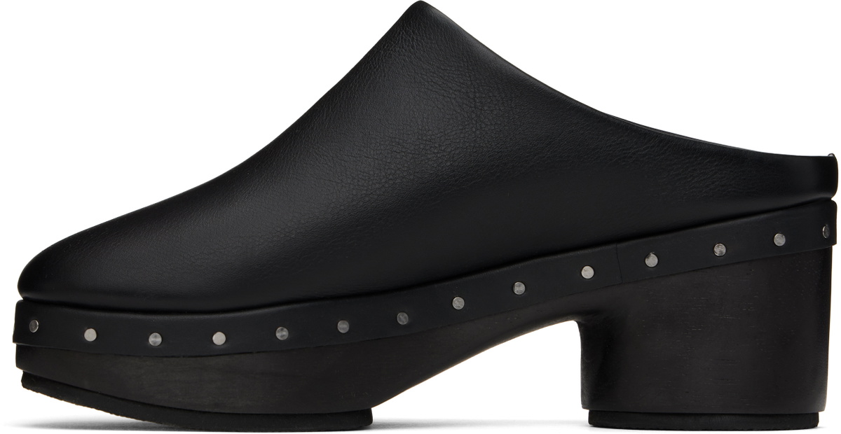 Lauren Manoogian Black Studio Clogs