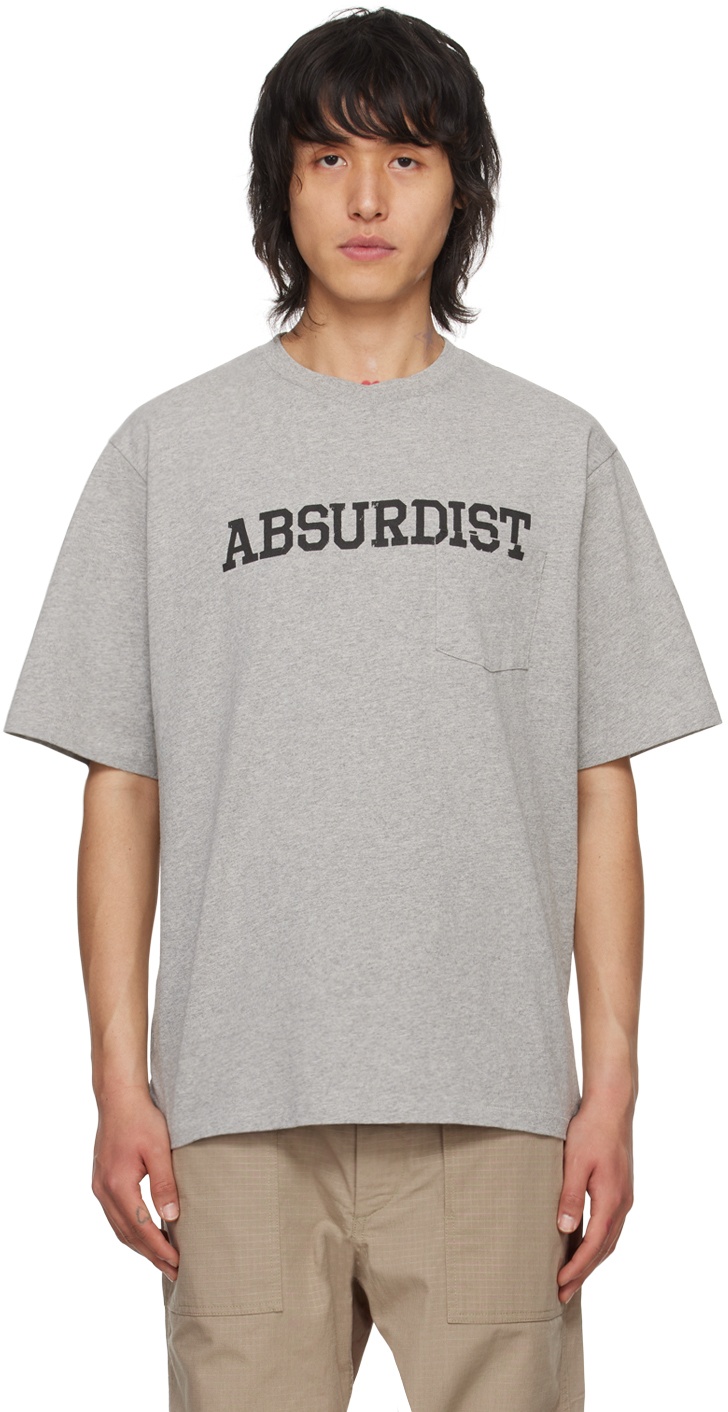 Photo: Engineered Garments Gray 'Absurdist' T-Shirt