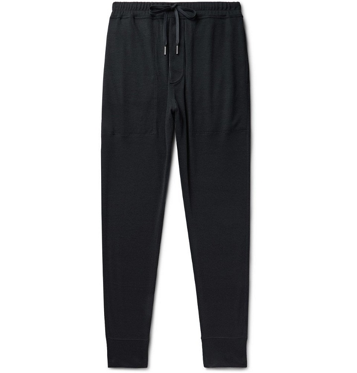 Photo: TOM FORD - Tapered Cashmere Sweatpants - Midnight blue