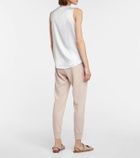 Brunello Cucinelli Stretch-silk satin tank top