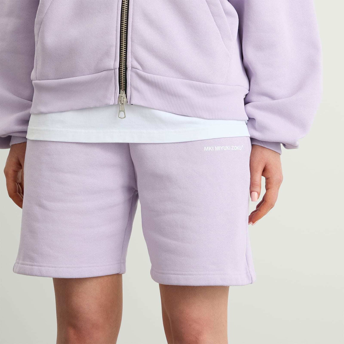 MKI Women's Uniform Shorts Presented by END. in Lilac