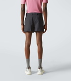 Gucci Logo pleated wool shorts
