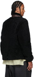 Loewe Black Shearling Jacket