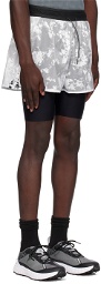 OVER OVER White 2 Layer Shorts